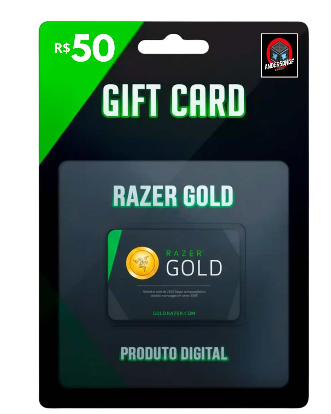 GiftCard Razer Gold $50