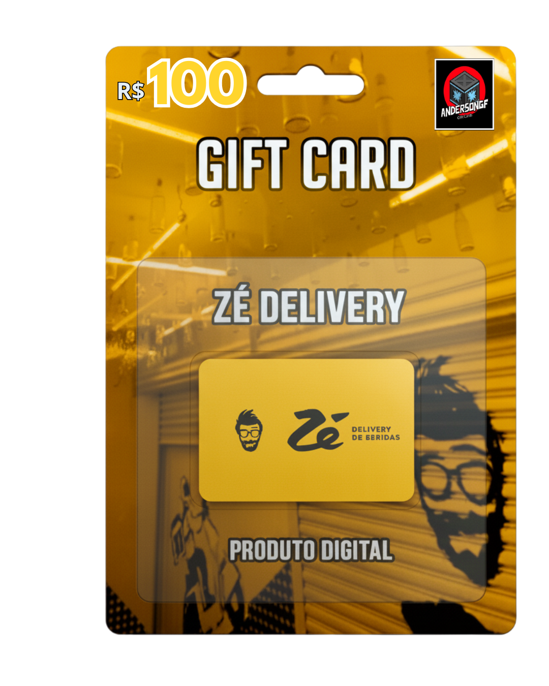 GiftCard Ze Delivery $100