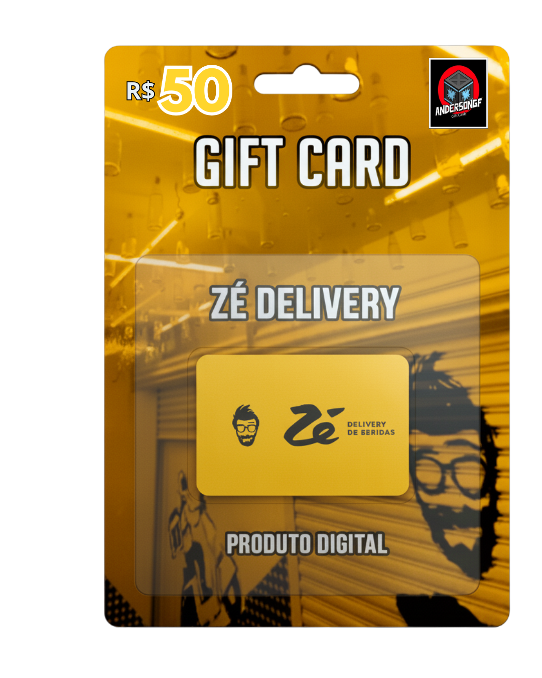 GiftCard Ze Delivery $50