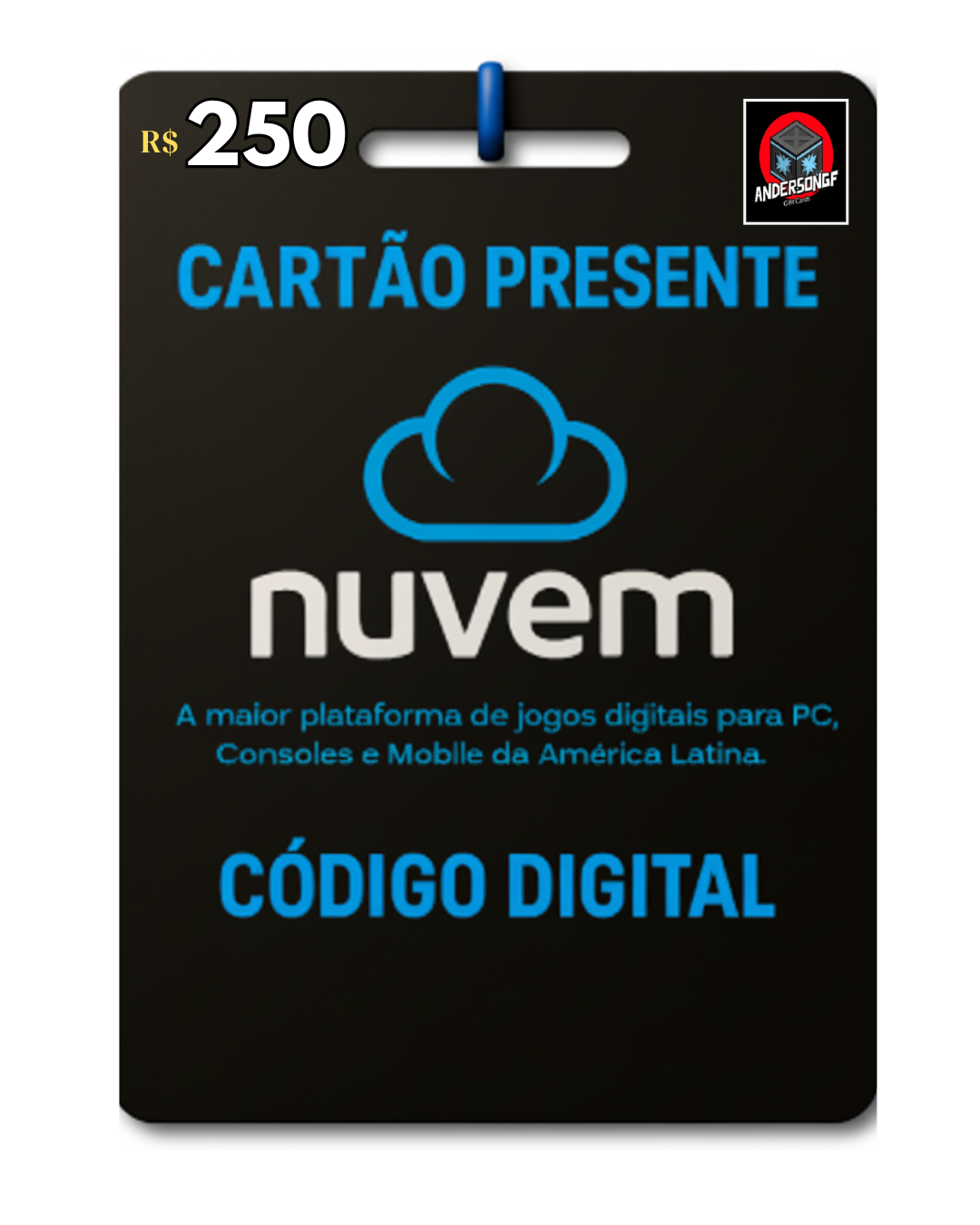 GiftCard Nuuvem $250