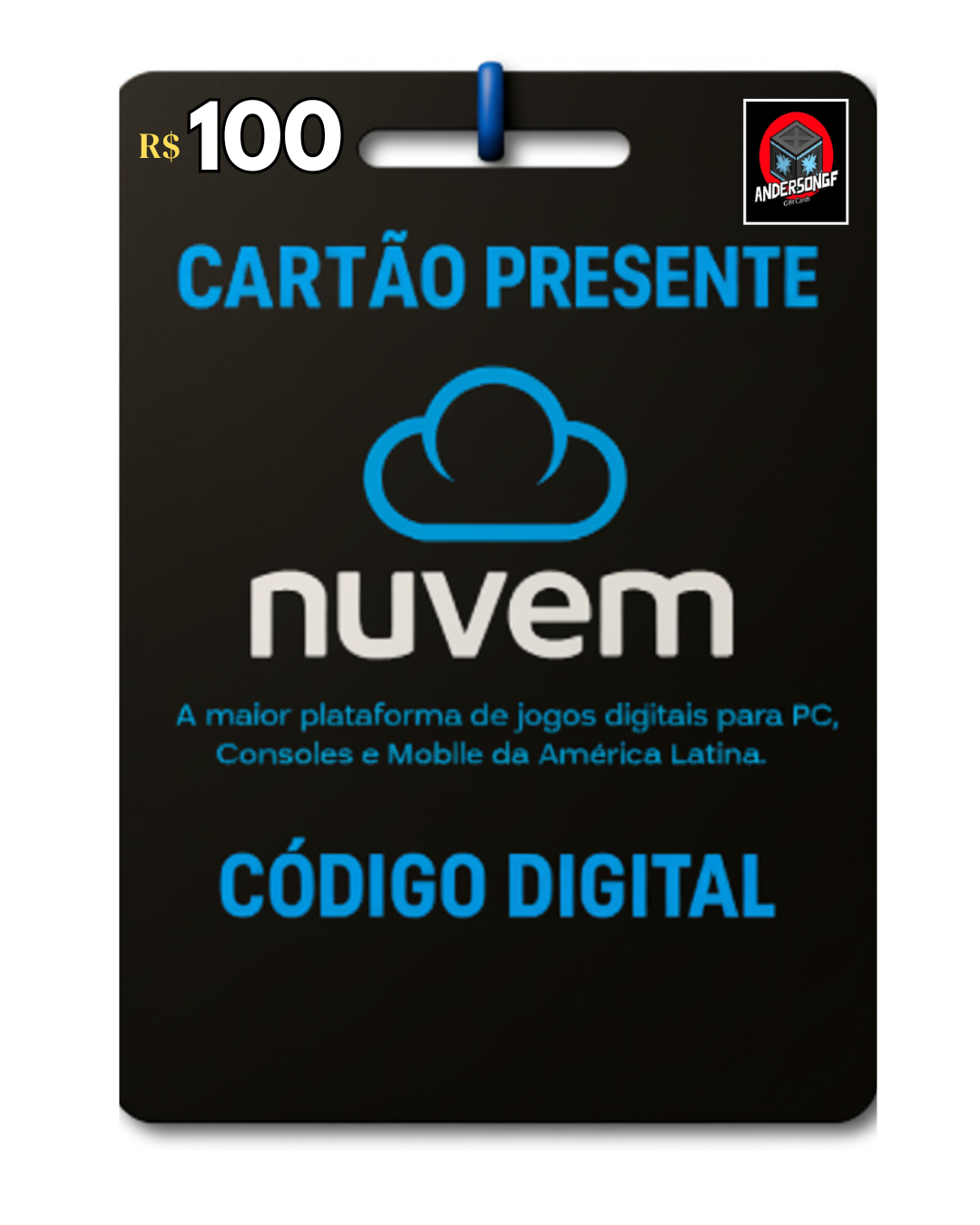 GiftCard Nuuvem $100